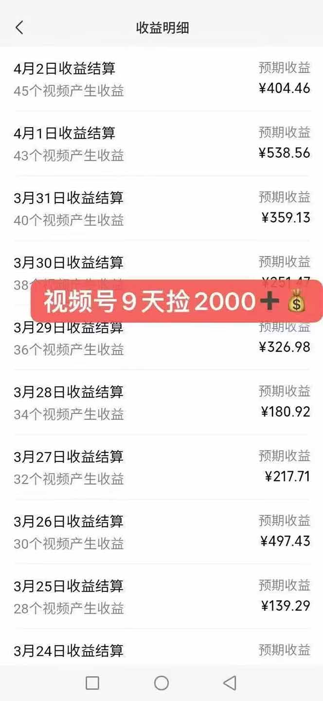 全新托管躺赚项目，微信视频号公众号托管代运营，每天五分钟，收益大几百-翻身站
