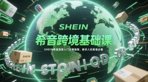 希音跨境基础课，SHEIN希音卖家入门实操指南，新手入坑希音必看-翻身站