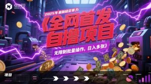 全网首发，2025年最新稳定暴力全自动自撸项目，无限制批量操作，日入多张【揭秘】-翻身站