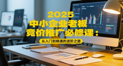 2025中小企业老板竞价推广必修课：从入门到精通的进阶之路-翻身站