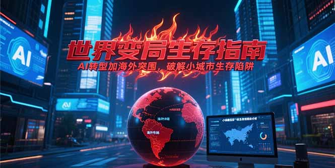 付费文章《世界变局生存指南，AI转型加海外突围，破解小城市生存陷阱》-翻身站