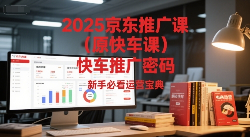 2025京东推广课(原快车课)解锁京东快车推广密码，新手必看运营宝典-翻身站