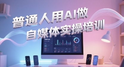 普通一个人用AI做自媒体，助你轻松开启AI自媒体创作之路-翻身站