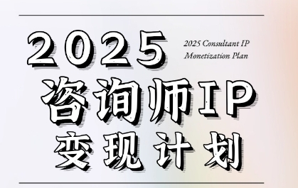7天构建咨询师变现系统，2025咨询师IP变现计划训练营-翻身站