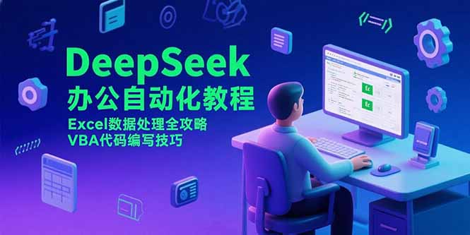 DeepSeek办公自动化教程，Excel数据处理全攻略，VBA代码编写技巧-翻身站