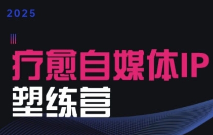 2025治愈自媒体IP训练营，专为疗愈领域从业者打造-翻身站