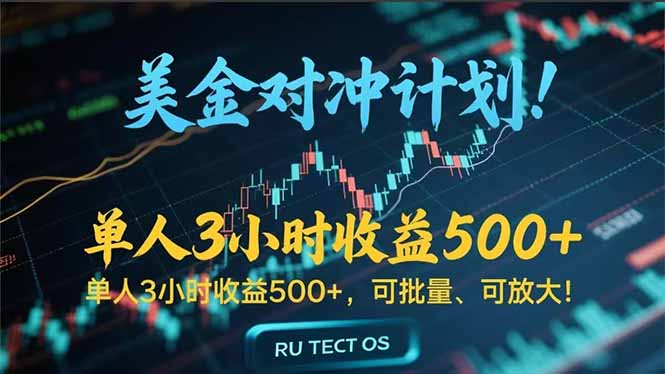 长久稳定的撸美金项目，平均3小时收入 500+，可公司实地考察实地操作！-翻身站