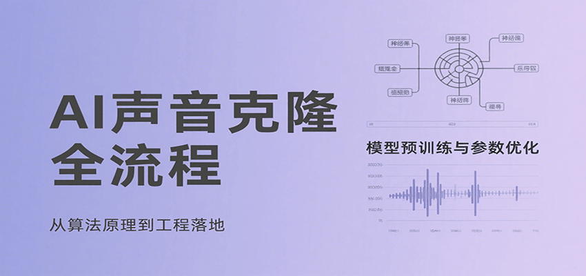AI声音克隆全流程，基础概念到实战应用，3秒极速声音复刻、模型预训练、云端部署等-翻身站