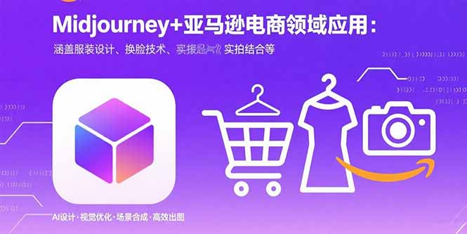 Midjourney+电商领域商业应用：涵盖服装设计、换脸技术、实拍结合等-翻身站