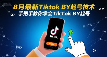 8月最新Tiktok搬运起号技术，手把手教你学会TikTok搬运起号-翻身站
