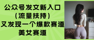 公众号发文新入口(流量扶持-翻身站