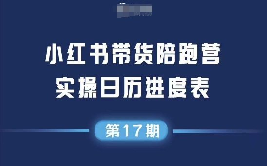 小红书第17期带货陪跑营，不囤货，无不直播，无不投流，通过选品+笔记内容+测品+笔记铺量+矩阵运营打爆款(更新)-翻身站