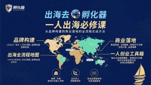 出海去 孵化器 一人出海必修课：从品牌构建到商业落地的全流程实战方法-翻身站