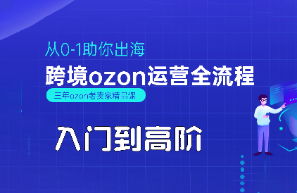 悟空跨境·OZON入门到高阶全流程-翻身站