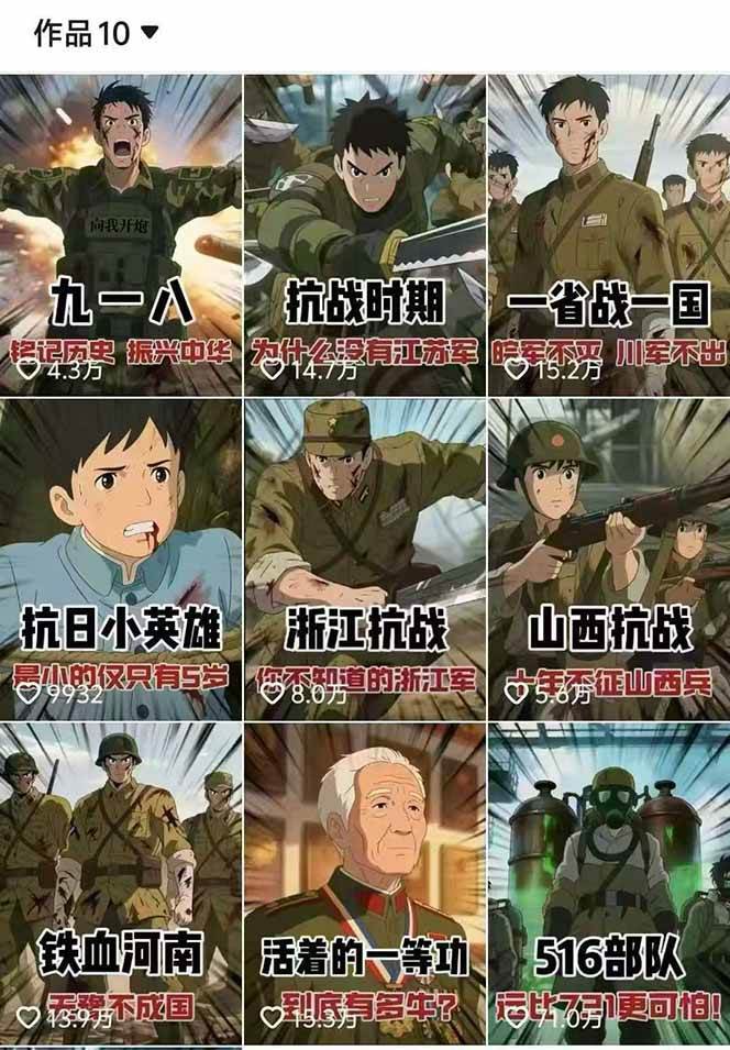 图片[2]-动漫历史类视频制作全流程，学文案撰写、分镜提示词，掌握动漫图生成+抠图配音剪辑-翻身站