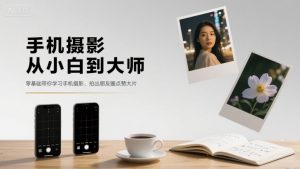 手机摄影从小白到大师，零基础带你学习手机摄影，拍出朋友圈点赞大片-翻身站