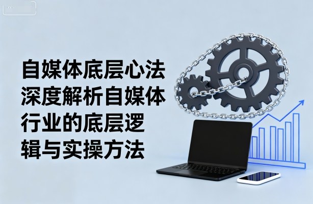 自媒体底层心法，深度解析自媒体行业的底层逻辑与实操方法-翻身站