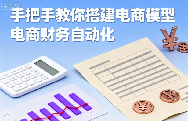 手把手教你搭建电商模型-电商财务自动化-翻身站