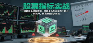 股票指标实战，基金操盘逻辑拆解，洞察主力动向培养个股分析能力把握买卖时机(更新)-翻身站