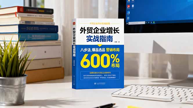 外贸企业增长实战指南，八步法、爆品选品、营销布局，业绩增长300%-翻身站