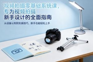 视频拍摄零基础系统课，专为视频拍摄新手设计的全面指南-翻身站