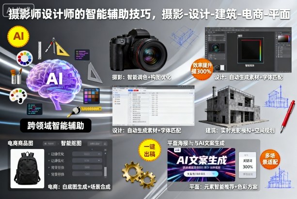 摄影师设计师的智能辅助技巧,摄影-设计-建筑-电商-平面-翻身站