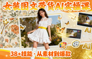 女装图文带货的AI实操课-翻身站