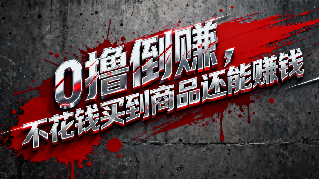 淘宝0元购薅羊毛，免单倒赚暴力玩法，人人能做，纯干货-翻身站