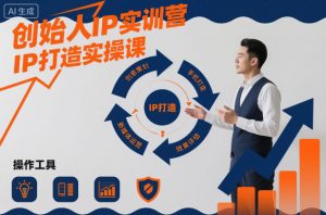 创始人IP实训营，IP打造实操课-翻身站