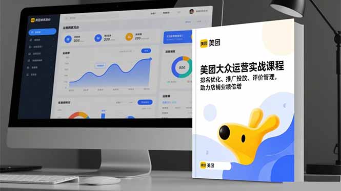 美团大众运营实战课程，排名优化、推广投放、评价管理，助力店铺业绩倍增-翻身站