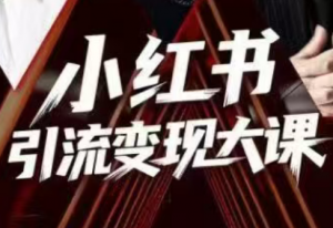 群响·小红书引流变现大课(11月15-16日线下课)-翻身站