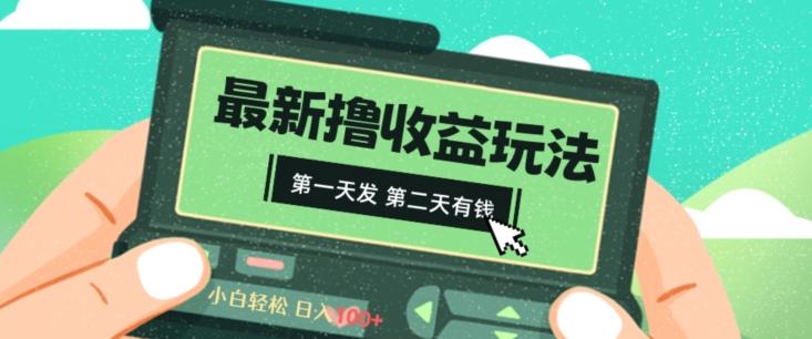 2024最新撸视频收益玩法，第一天发，第二天就有钱-翻身站