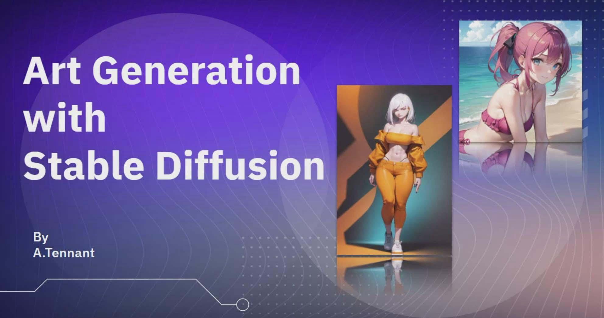 图片[1]-利用Stable Diffusion AI人工智能生成动漫艺术分步教程-14节课-中英字幕-翻身站