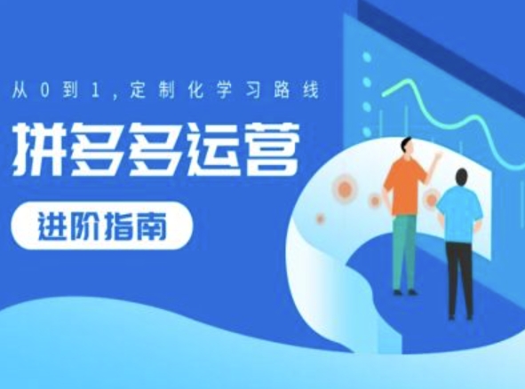 拼多多运营进阶指南，从0到1定制化学习路线-翻身站