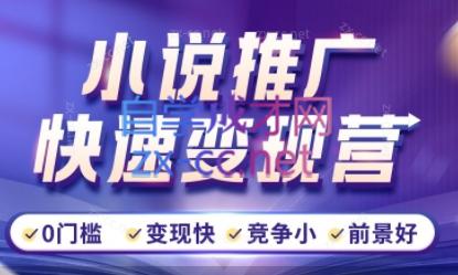 洲洲老师·小说推广快速变现营-翻身站