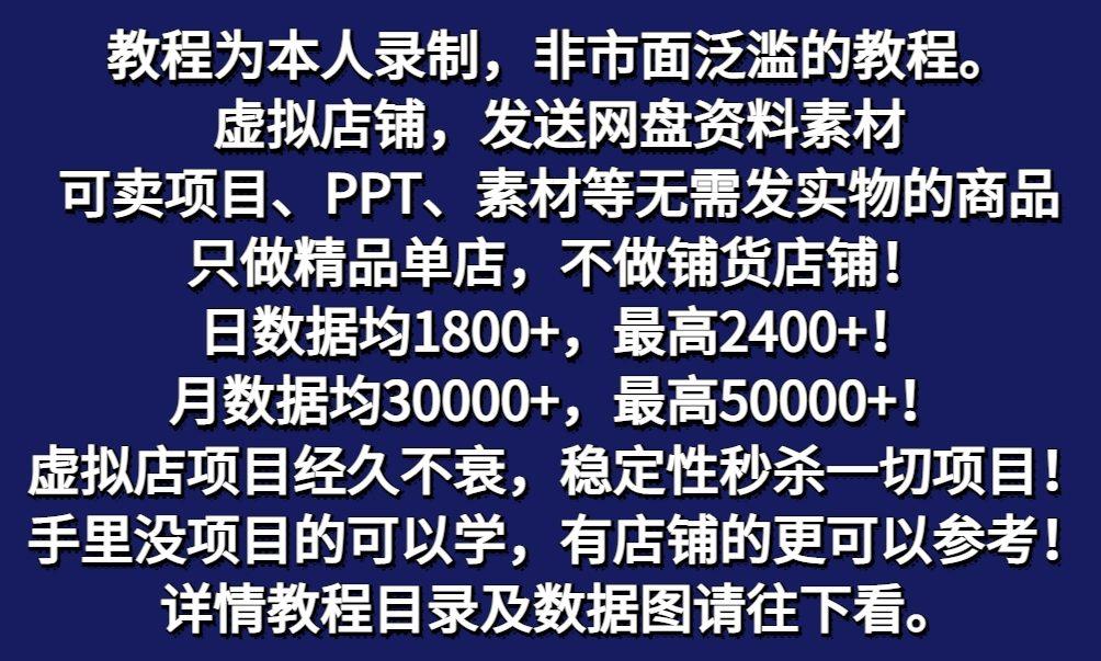 图片[2]-拼多多虚拟电商训练营月入50000+你也行，暴利稳定长久，副业首选-翻身站
