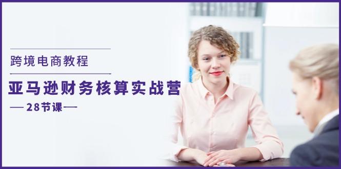 跨境电商教程：亚马逊-财务核算实战营(28节课-翻身站