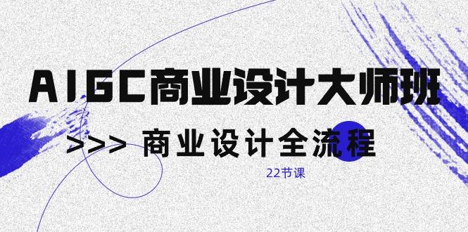 AIGC-商业设计大师班，商业设计全流程(22节课-翻身站