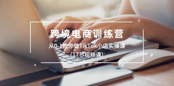 跨境电商训练营：从0-1教你做TikTok小店实操课(17节视频课-翻身站