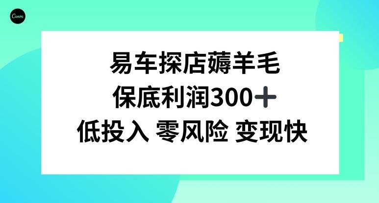 易车APP首页十亿补贴活动，选择到店补贴，保底利润300+-翻身站
