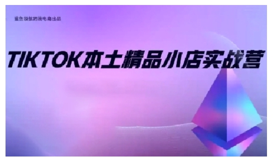 TikTok本土精品小店出海实战营，从入门到高阶，不止0-1!-翻身站