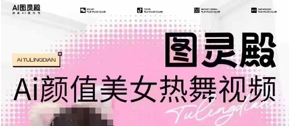 全网首发，原价988图灵殿AI颜值美女热舞视频，云端生图，轻松过原创-翻身站