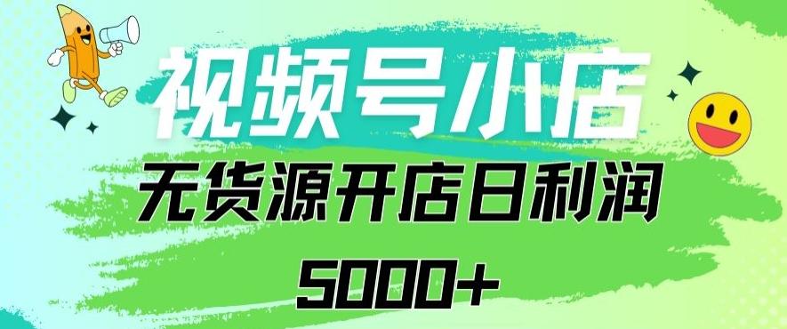 视频号无货源小店从0到1日订单量千单以上纯利润稳稳5000+【揭秘】-翻身站