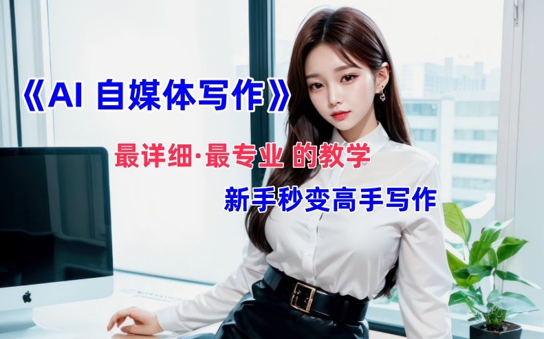 AI自媒体文章创作全网最详细教程，新手秒变写作高手，多方位发展-翻身站