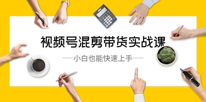 视频号混剪带货实战课，小白也能快速上手（10节课）-翻身站