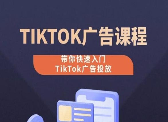 TikTok广告投放课程，从0-1实操课，带你快速入门TikTok广告投放-翻身站