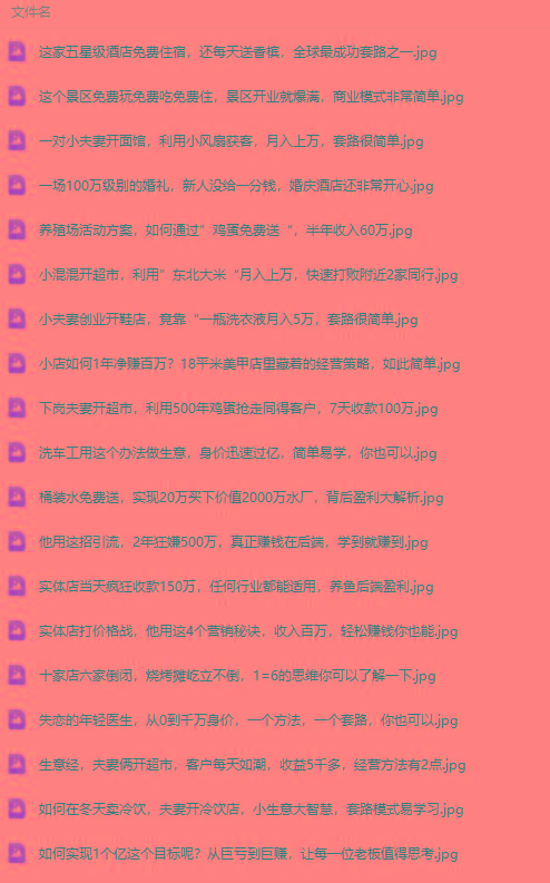图片[2]-(9607期)真实有效391套商业模式，年入几十到几百万案例解析(电子书+视频+图文)-翻身站