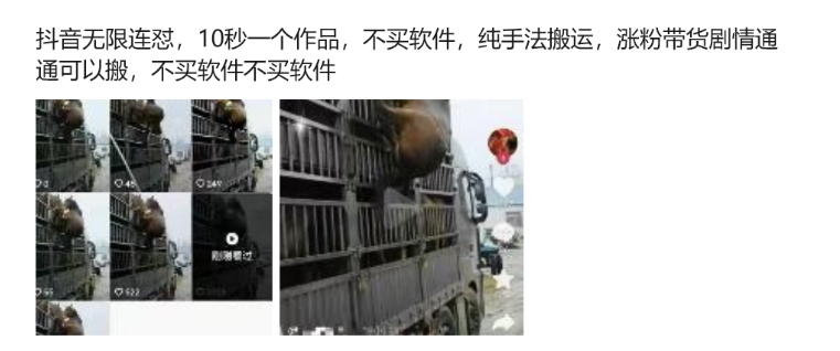 抖音无限连怼，10秒一个作品不买软件，纯手法搬运，涨粉带货剧情通通可以搬-翻身站