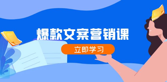 爆款文案营销课：公域转私域，涨粉成交一网打尽，各行业人士必备-翻身站
