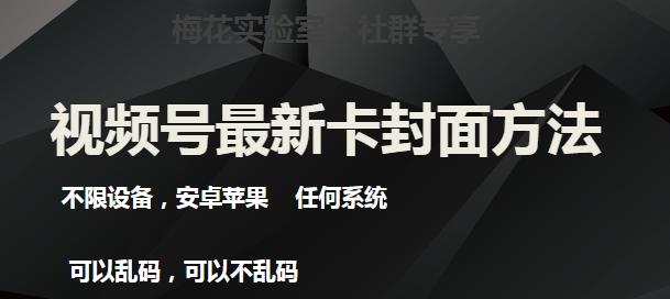 梅花实验室社群最新卡封面玩法3.0，不限设备，安卓苹果任何系统-翻身站